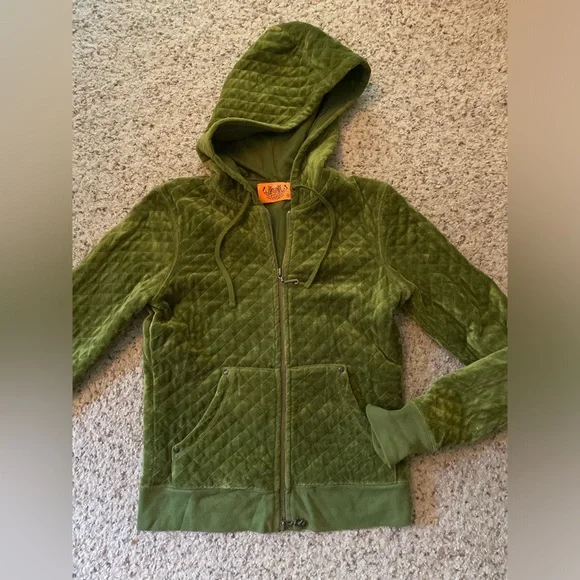 Juicy Couture Zip-up Sweatshirt - Picture 1 of 4